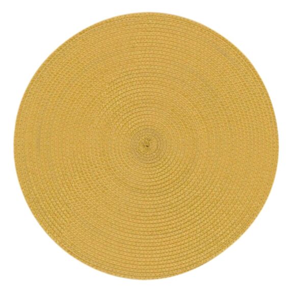 Set de table Zebulon 35cm moutarde - DOUCEUR D'INTERIEUR