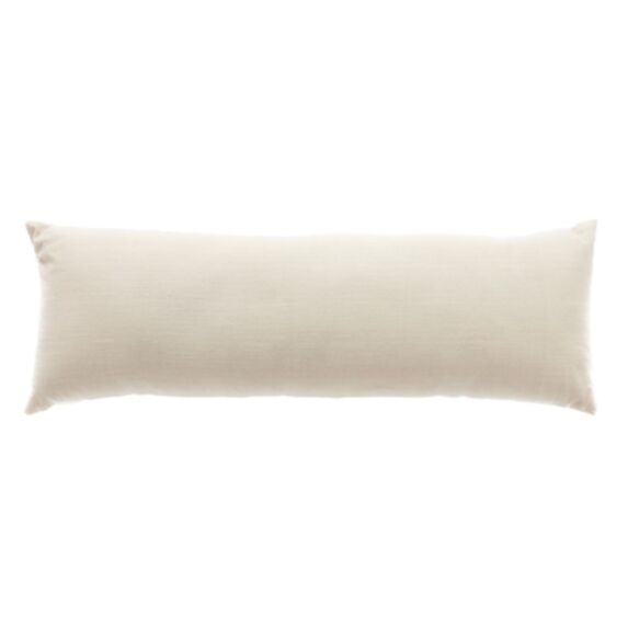 Coussin Sea Side 30 x 90 cm coton lavé écru - MAISON LEFEBVRE