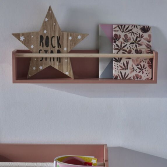 Etagère creuse Le tête dans les nuages 57 x 44 x 52 cm rose - TODAY