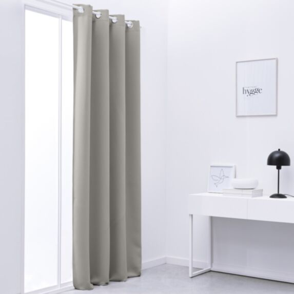 Rideau occultant Essential 140x240cm polyester dune - TODAY