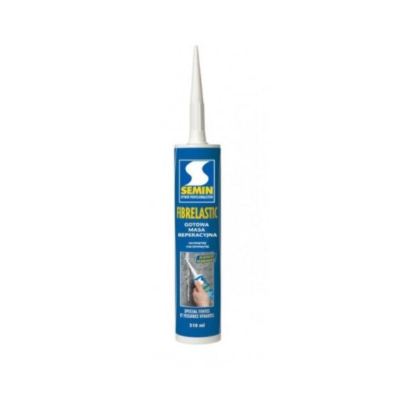 Enduit de rebouchage Fibrelastic cartouche 310ml - SEMIN