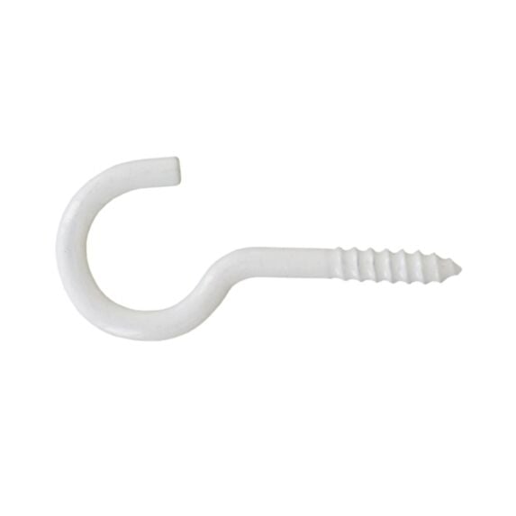 Crochets à visser x4 plastique 5x40 - INVENTIV