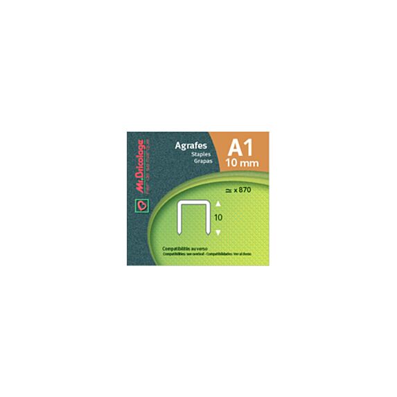 agrafes a1 - 10 mm - MR BRICOLAGE