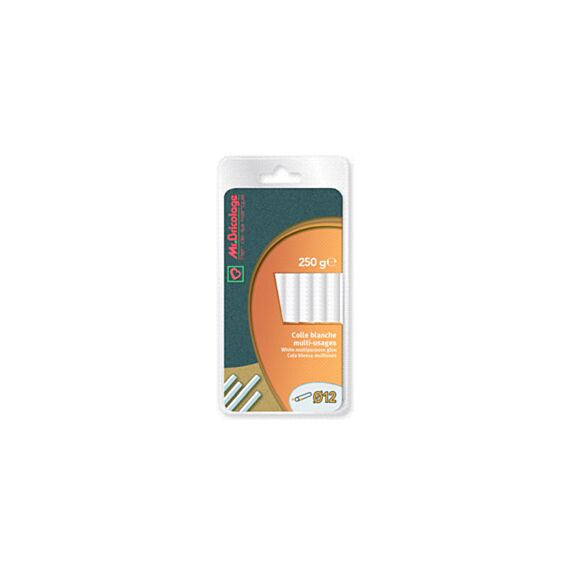 250 g de colle blanche diamètre 12 longueur 190 mm - MR BRICOLAGE