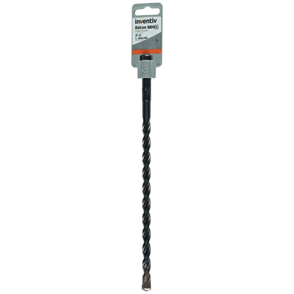 Foret béton SDS Ø10 L260 x 200 mm - INVENTIV