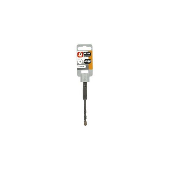Foret béton SDS Ø4 L110 x 50 mm - INVENTIV