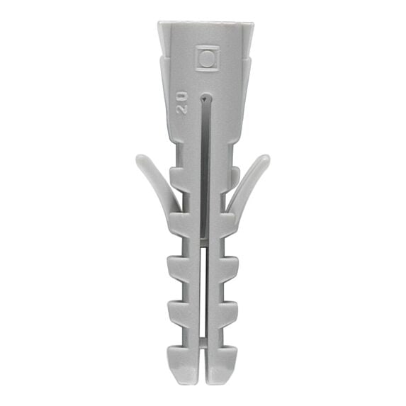 30 Chevilles Nylon Matériaux Pleins Ø10x50mm - INVENTIV