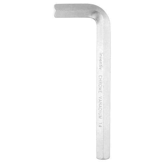 Clé allen 14mm chrome vanadium - INVENTIV