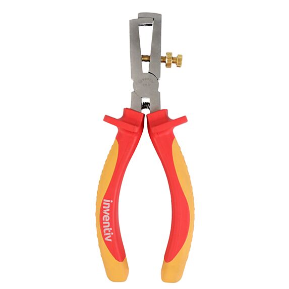 Pince à dénuder isolée 160mm chrome vanadium - INVENTIV