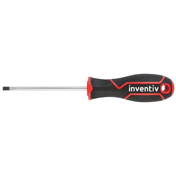 Tournevis plat électricien 3,5x75mm chrome vanadium - INVENTIV