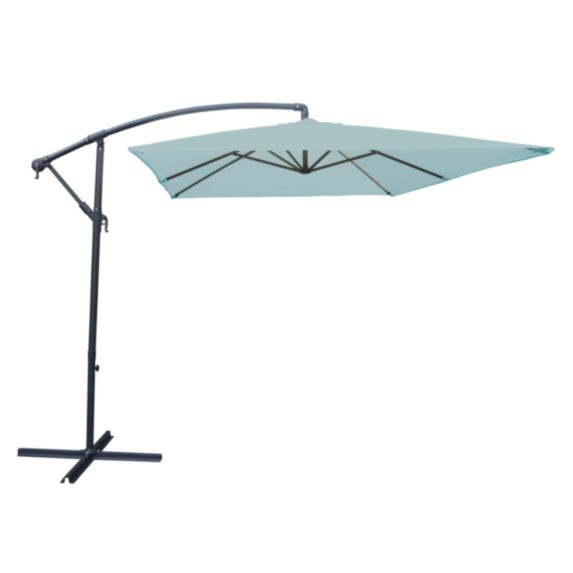 Parasol déporté Alto bleu island 3x2m - INVENTIV