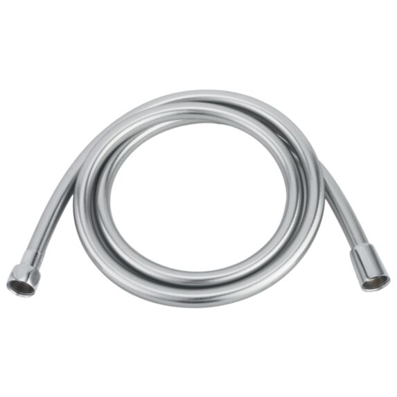 Flexible de douche argent PVC 1,5 m - INVENTIV