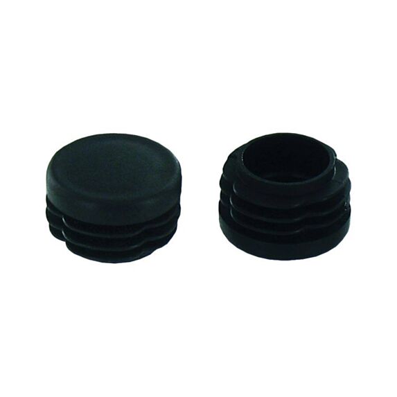 Set de 4 patins rentrants Ø11/13 mm plastique noir - INVENTIV