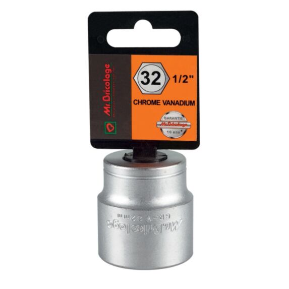 douille 6 pans 1/2 32 mm - MR BRICOLAGE