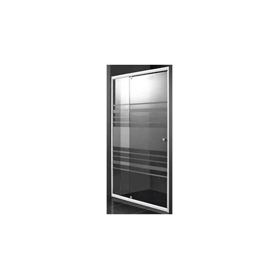 Porte de douche pivotante Ice 90 dépoli - B HOME