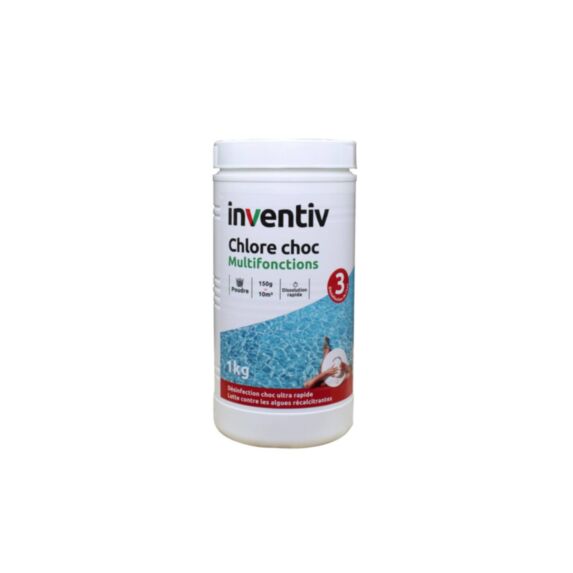 Chlore choc 1 kg - INVENTIV