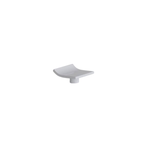 Bouton meuble Classique Métal Blanc 36x36x20mm - B BEAUTY