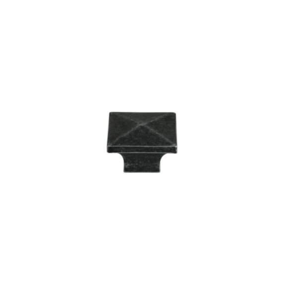 Bouton meuble Classique Vieux Fer Zamak 32x32x22mm - B BEAUTY