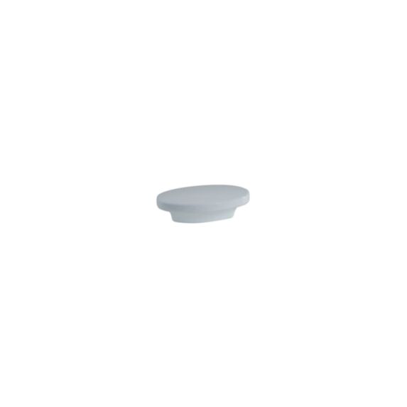 Bouton meuble Contemporain Zamak Blanc Brillant 43x19x20mm - B BEAUTY