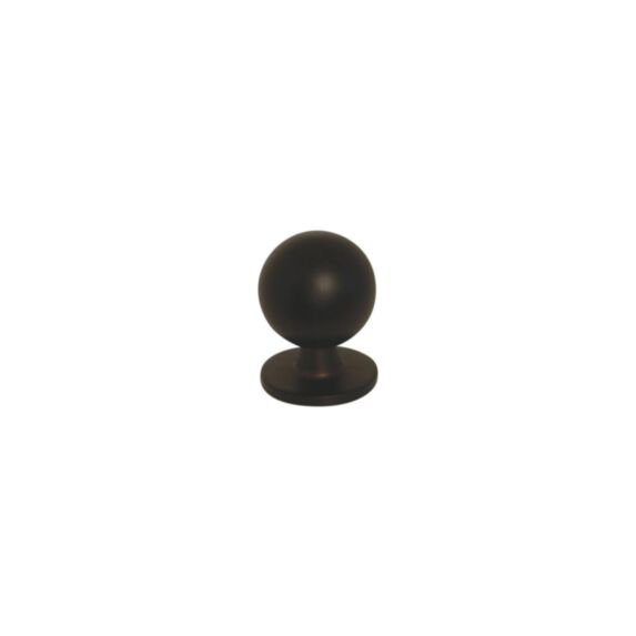 Bouton meuble New Zamak Brossé ø28,9mm h25,3mm - B BEAUTY