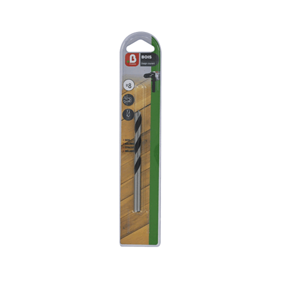 Foret bois 3 pointes Ø12mm - B POWER
