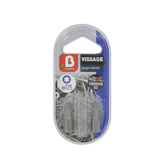 Embouts de vissage l 25mm torsion t27 - B POWER