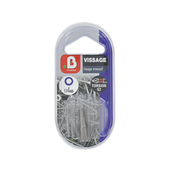 Embouts de vissage l 25mm torsion hexa 3x1 - B POWER