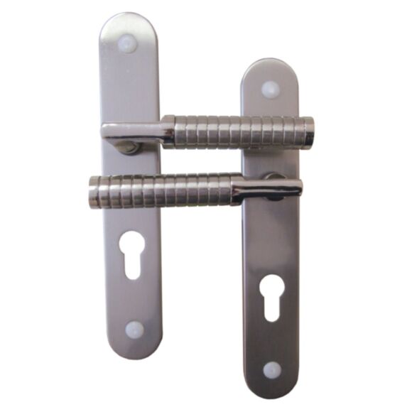 Poignées de porte à cylindre Eddy nickelé mat - B BEAUTY