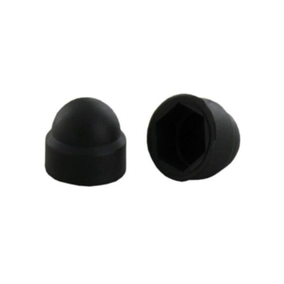 Caches boulon THx6 D6 plastique noir - INVENTIV