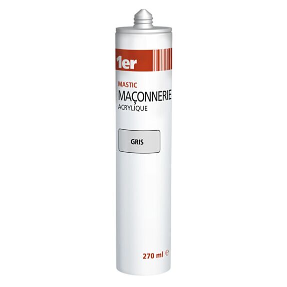 Mastic acrylique gris 270 mL - 1ER