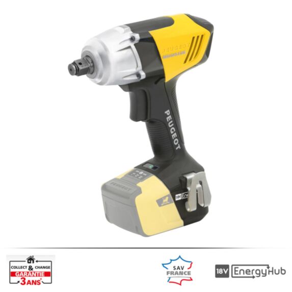 Meuleuse d'angle 125 mm BRUSHLESS - ENERGYGRIND-18VBL - 18V - PEUGEOT