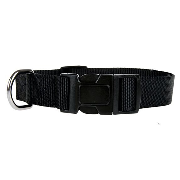 COLLIER NYLON 50/80 CM NOIR