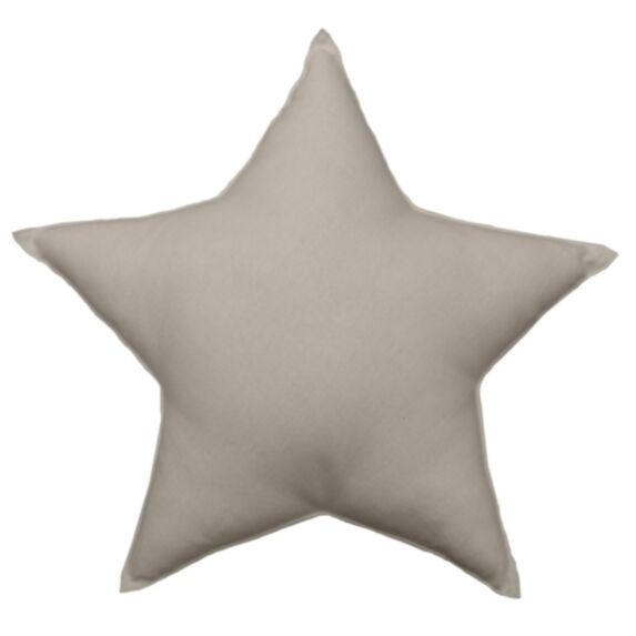 Coussin décoratif Étoile 40 x 40 cm beige - DECOSTARS