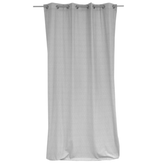 Rideau Kyoto imprimé 140 x 240 cm gris - DECOSTARS