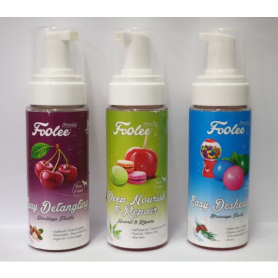 Mousse sans rinçage pour chien Beauty brossage facile 150 mL - FOOLEE