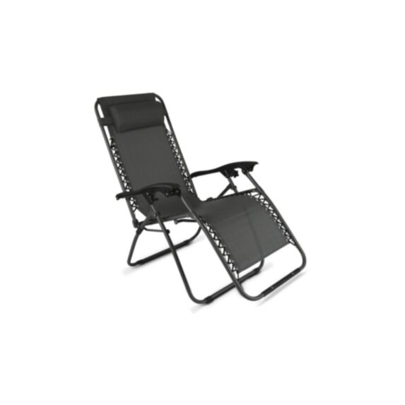Fauteuil Relax Seville gris anthracite - OVIALA