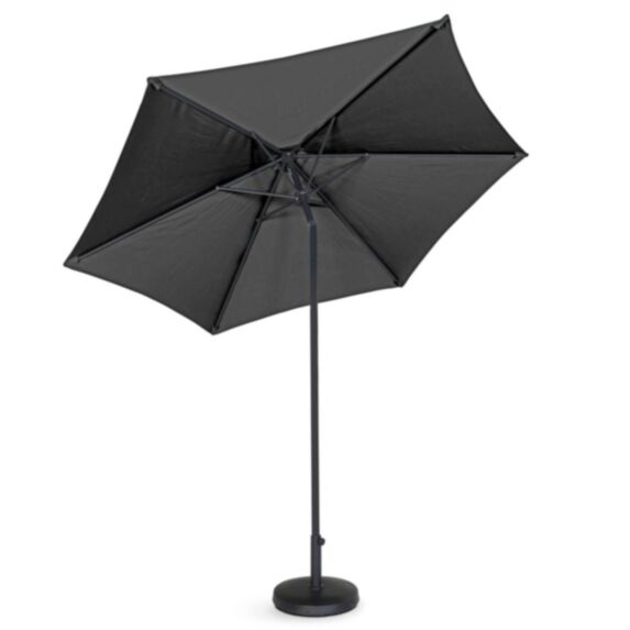 Parasol Millas droit marron - OVIALA