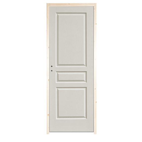 Bloc porte alvéolé 3 panneaux 83 cm gauche