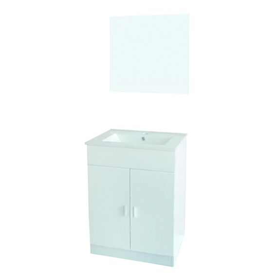 Meuble salle de bain Aloha 60cm + miroir - ONDEE