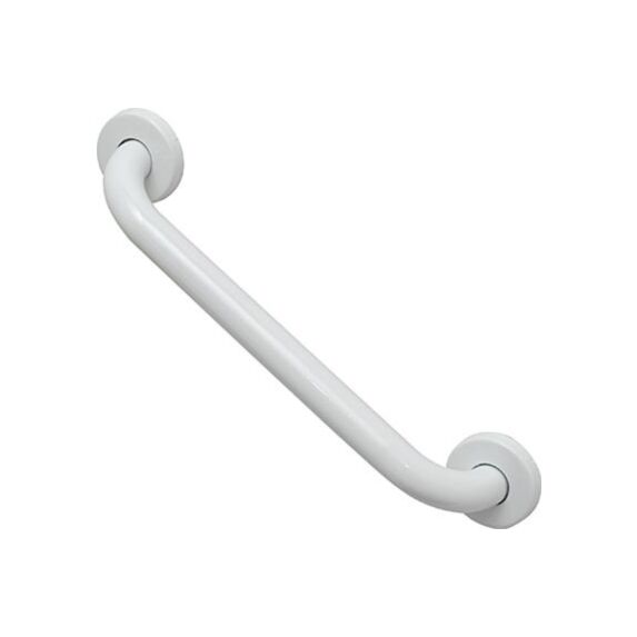 Barre droite de redressement en acier inoxydable 30 cm - blanc