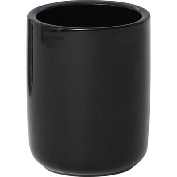 Gobelet rond dolomite noir - TENDANCE