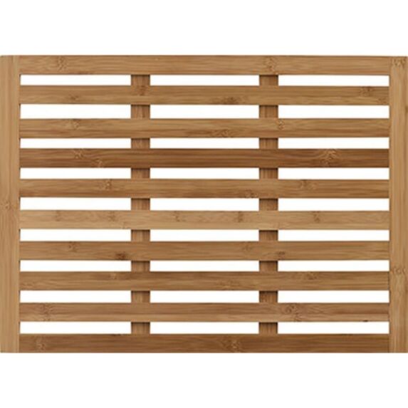 Caillebotis antiderapant 62x45cm - bambou - TENDANCE 