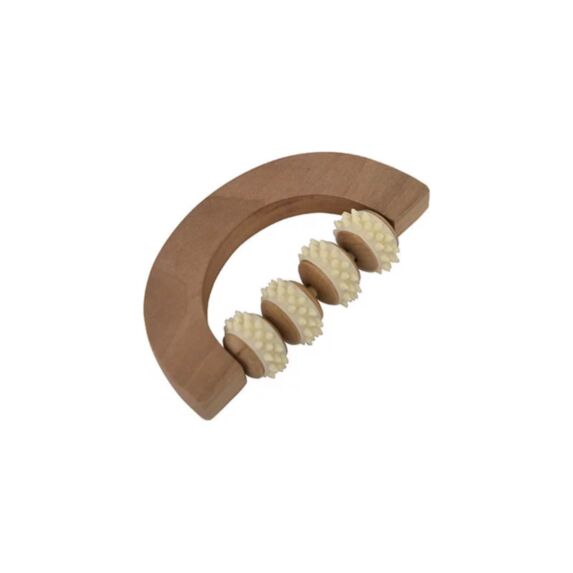 Rouleau de massage en bois - TENDANCE