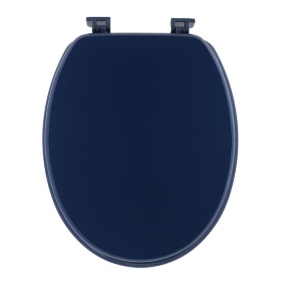 Abattant WC MDF Bleu 46cm - TENDANCE