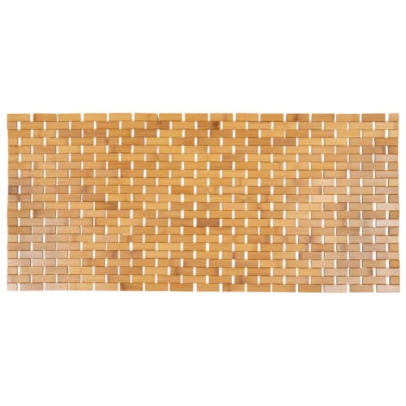 Caillebotis bambou antidérapant 45x100cm naturel - TENDANCE