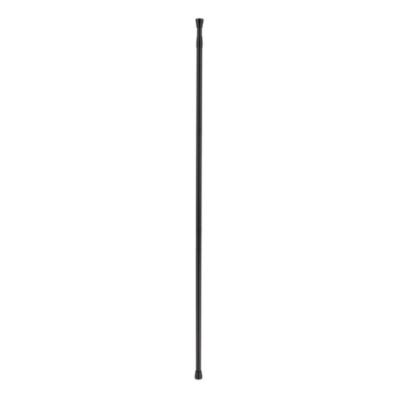 Barre de douche aluminium 135-250 cm noir mat - TENDANCE
