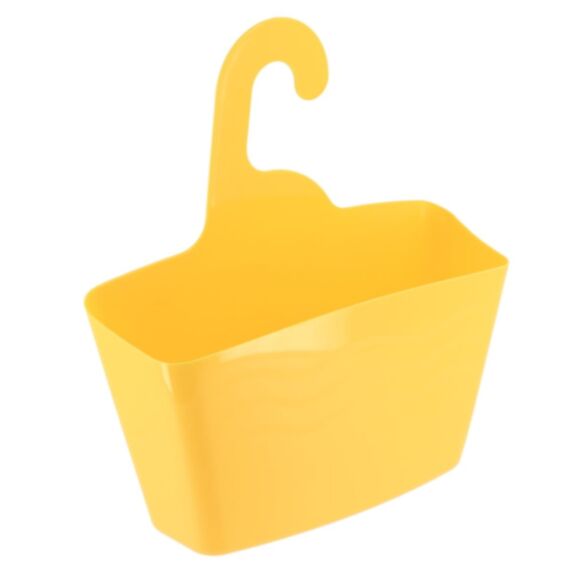 Serviteur de douche avec cintre jaune - TENDANCE