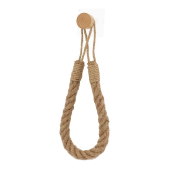 Porte-serviettes sticker bambou/corde