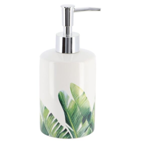 Distributeur à savon rond dolomite Oasis - TENDANCE