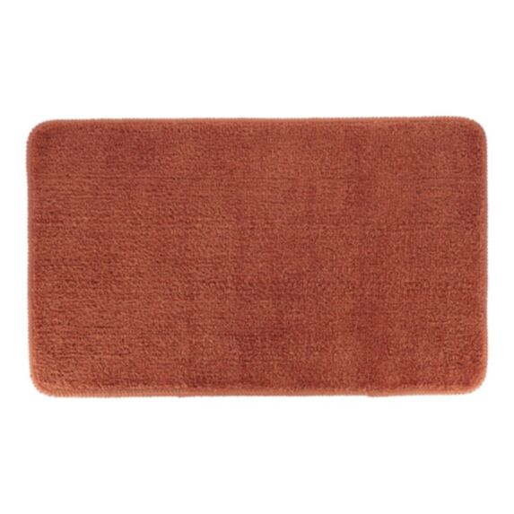 Tapis microfibre doux 45 x 75 cm cuivre - TENDANCE